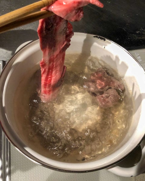 How to make doteyaki step 1