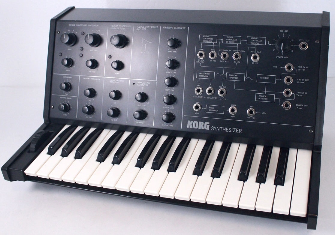 The monophonic Korg MS 10